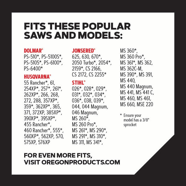 Oregon 72LPX072G POWERCUT SAW CHAIN, 3/8[116]