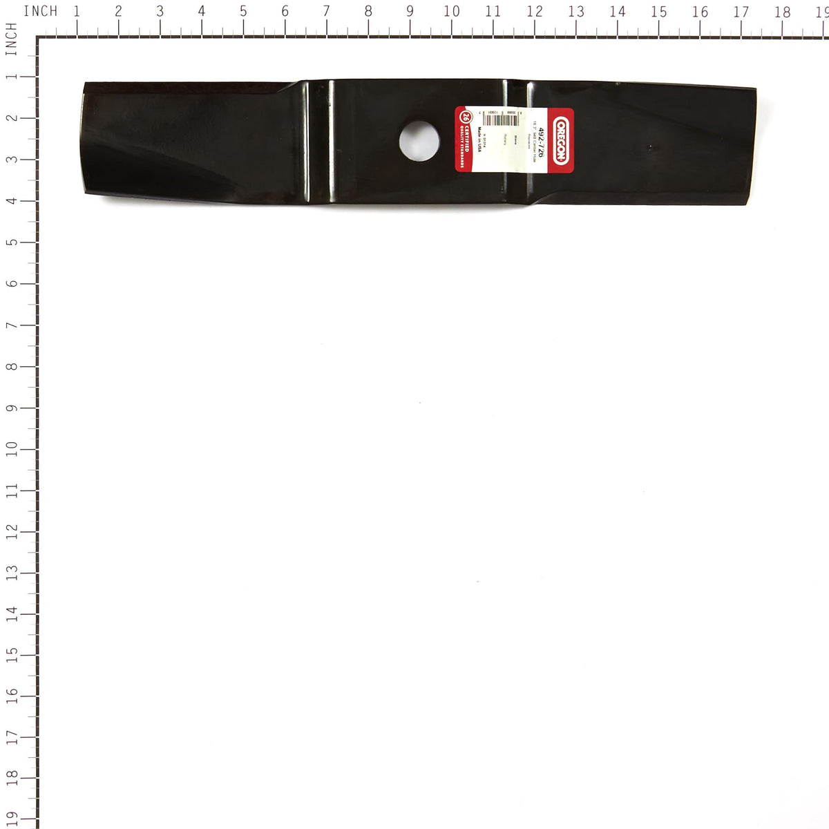 Oregon 492-726 Mower Blade, 16-1/4" Compatible w/ Exmark Fusion Series