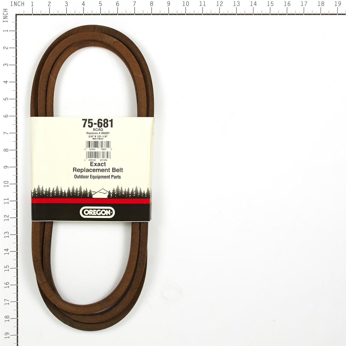 Oregon 75-681 Drive Belt, Compatible with Scag 482281