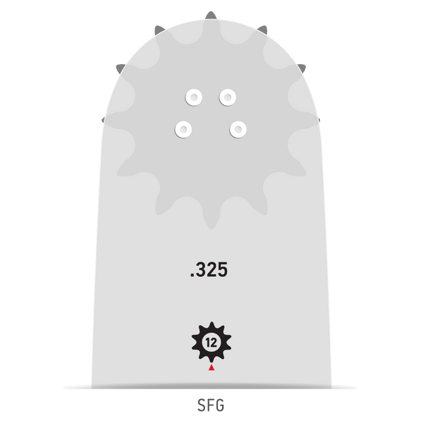 Oregon 188SFGK095 18" Advancecut Guide Bar, .325"