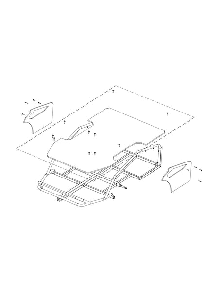 Snowdog 8177-9918-0000 Bottom Plywood Platform