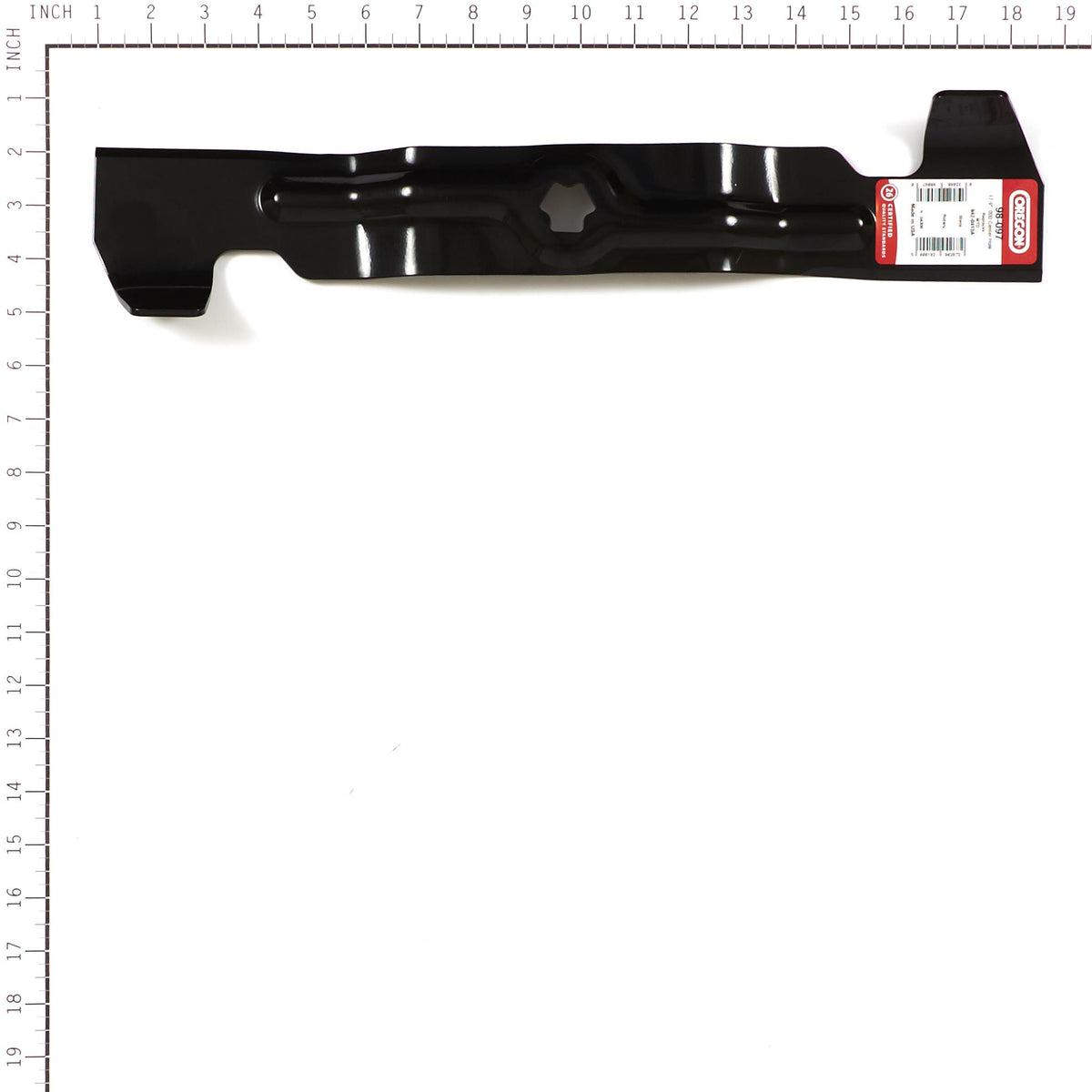 Oregon 98-097 Mower Blade, 17-7/8" Compatible w/ MTD 942-0415A