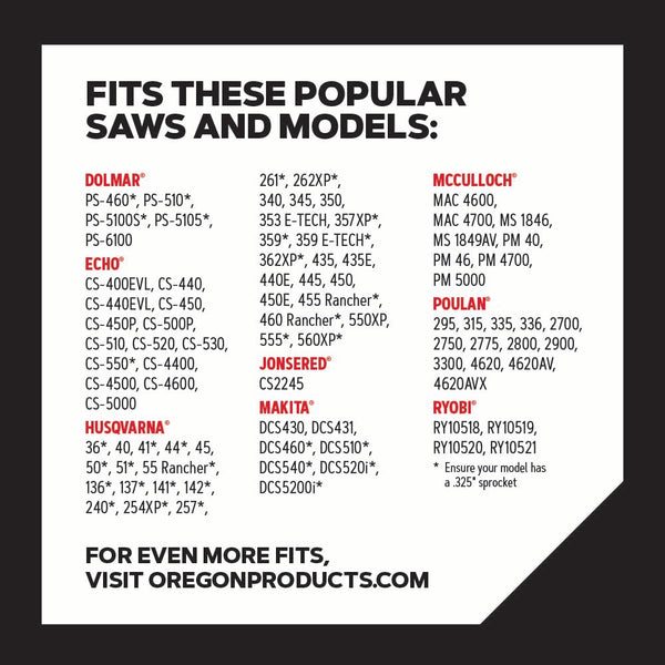 Oregon 20LGX072G Powercut Saw Chain, .325"