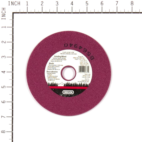 Oregon OR534-316A GRINDING WHEEL (3/16 ) CARDED