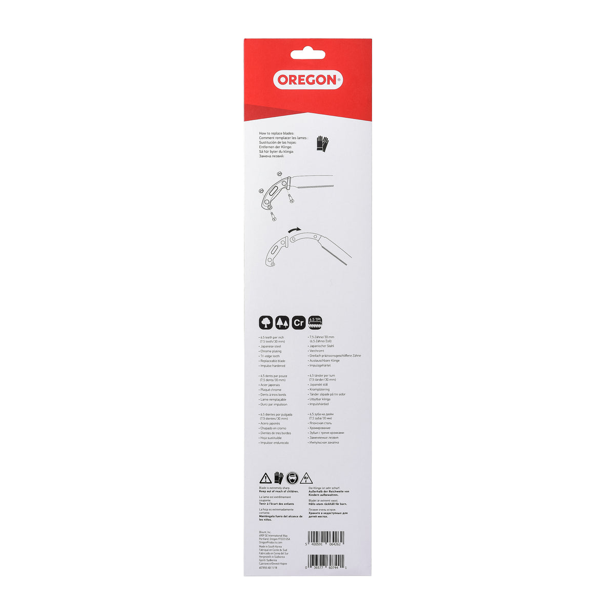 Oregon 600139 CURVED Blade  ARBORIST HAND SA