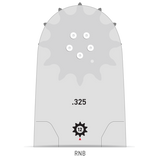 Oregon 160RNBK041 16" Powercut Guide Bar