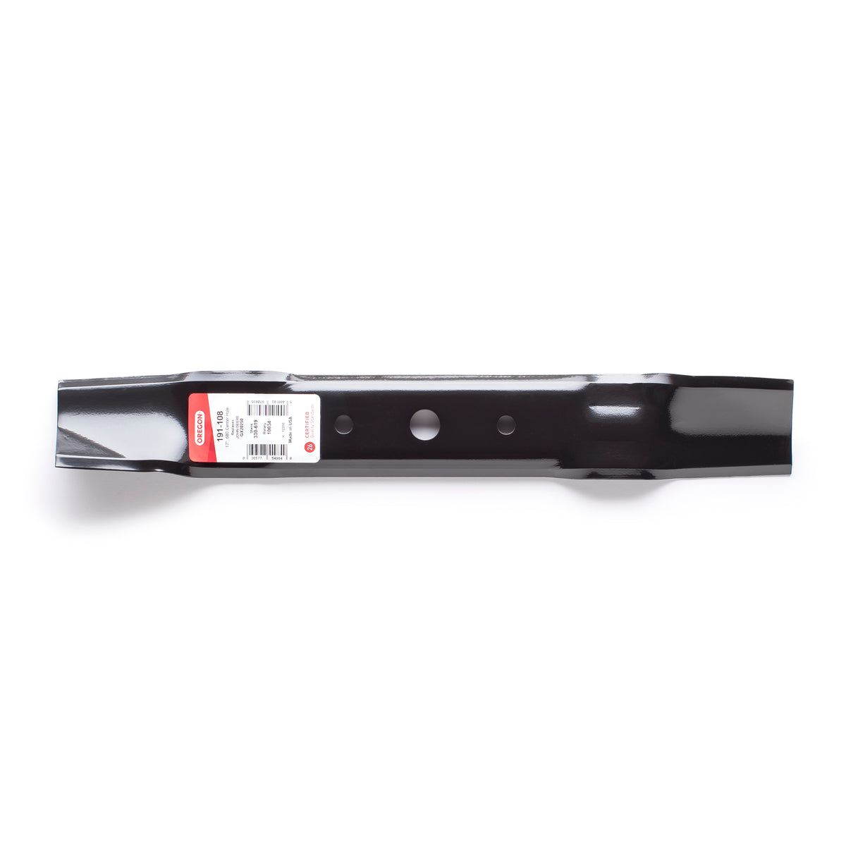 Oregon 191-108 Mower Blade, 17" Compatible w/ John Deere