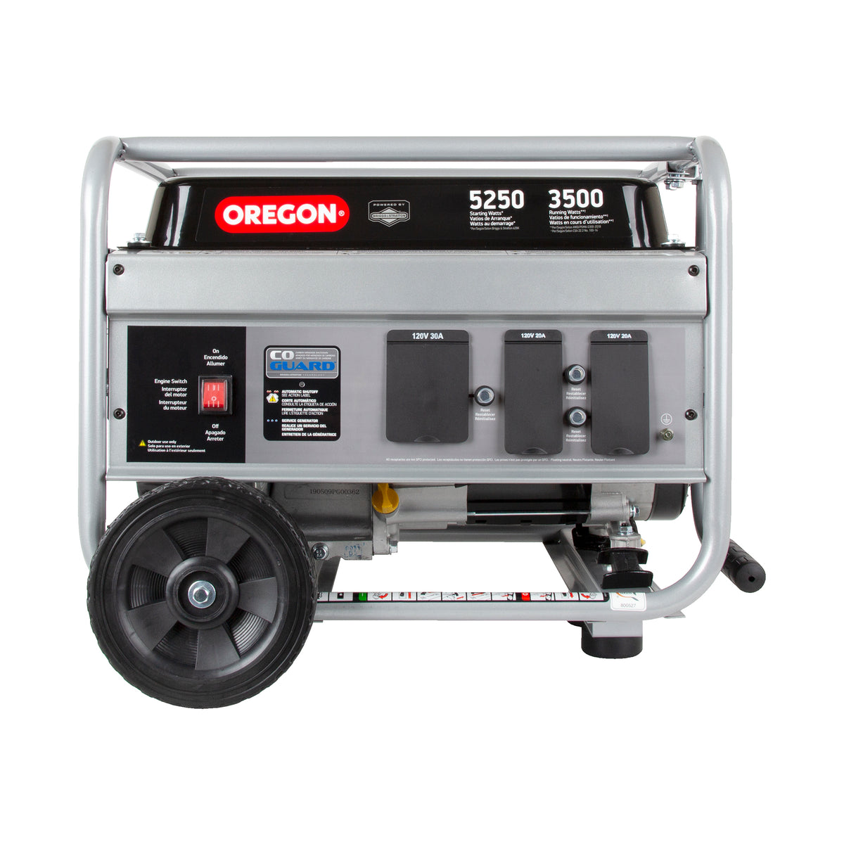 Oregon 030792 3500 Watt Portable Generator