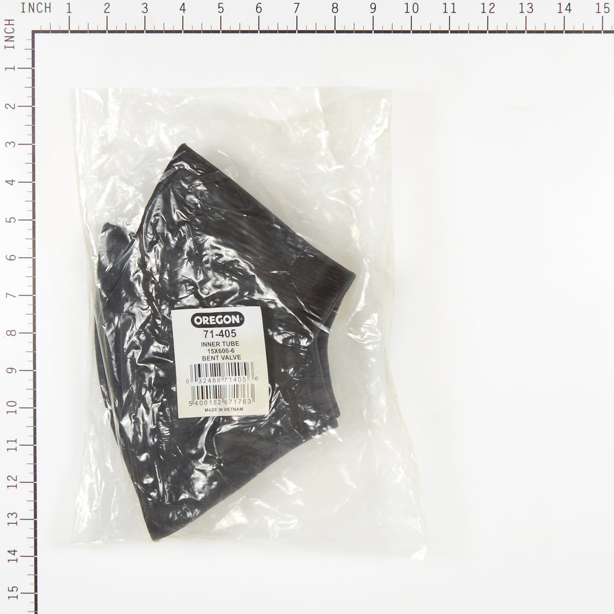 Oregon 71-405 INNERTUBE 15X600-6 BENT VALVE