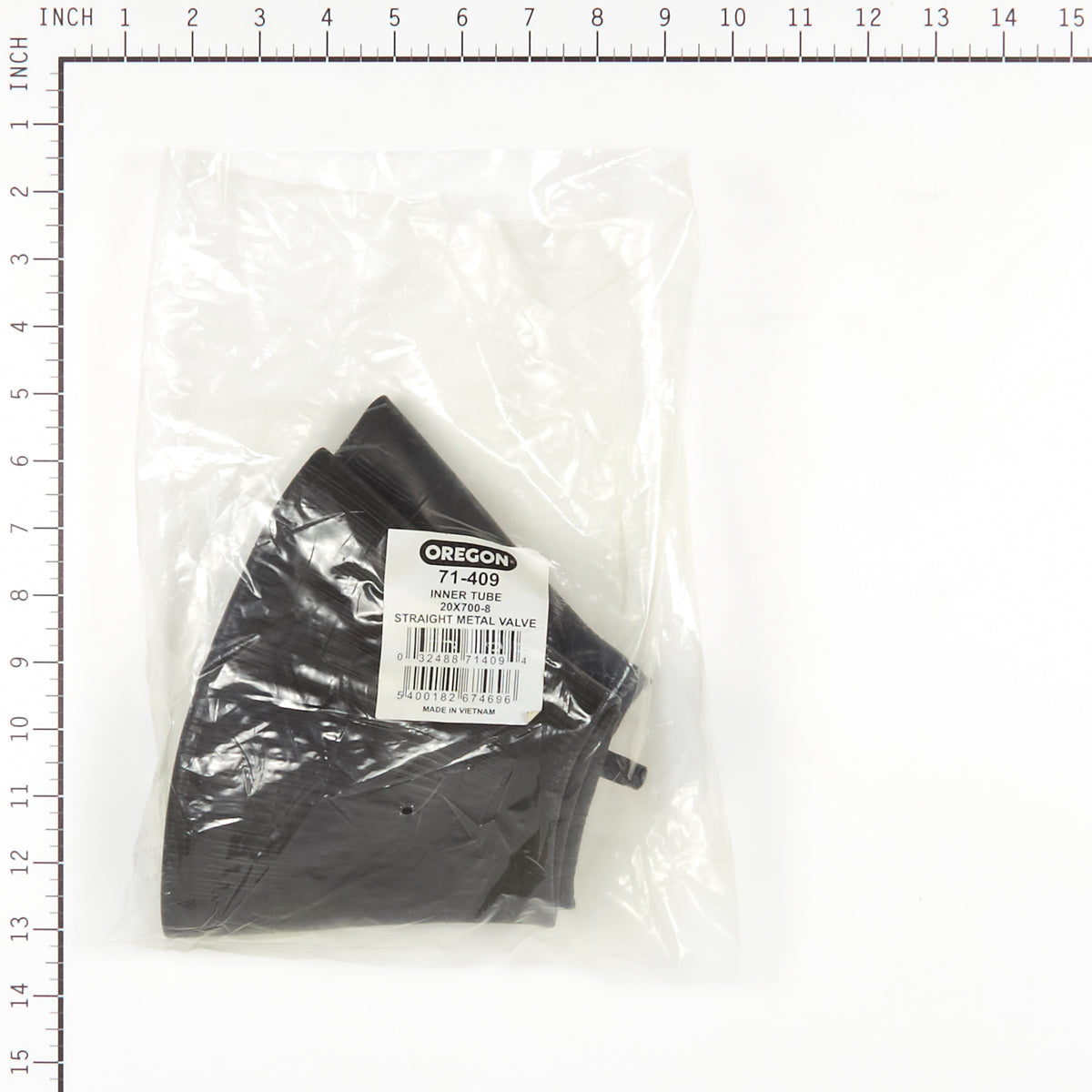 Oregon 71-409 INNERTUBE,20X700-8 STRAIGHT VA
