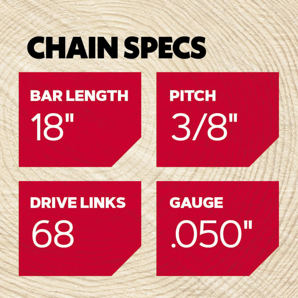 Oregon 72EXL068G PowerCut Saw Chain  3/8