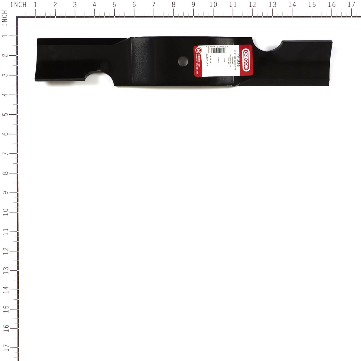 Oregon 91-536 Mower Blade, 15" Compatible w/ Grasshopper