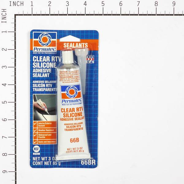 Oregon F80050 Permatex Clear Silicone