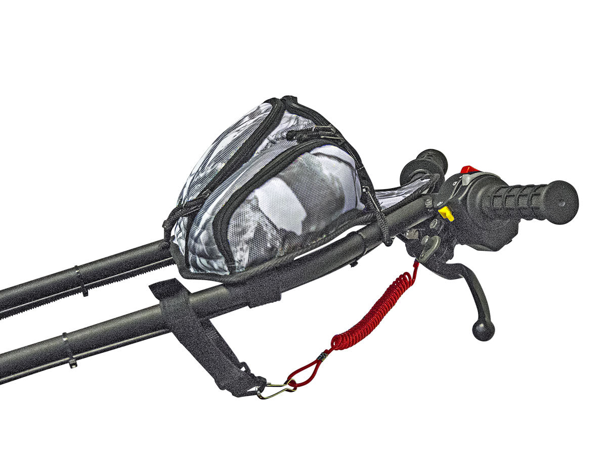 Snowdog 4976-9900-0200 WHITE CAMO HANDLEBAR BAG