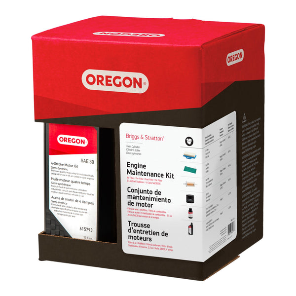 Oregon 01-104 Engine Maintenance Kit for Briggs & Stratton Twin Cylinders
