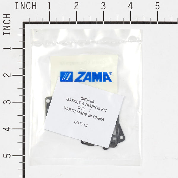 Zama GND-66 Gasket & Diaphragm Kit