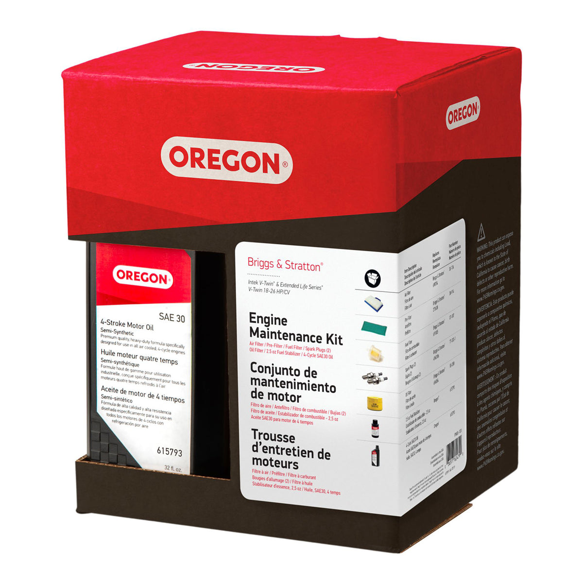 Oregon 01-101 Engine Maintenance Kit For Briggs & Stratton Intek V-Twin