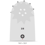 Oregon 203SLHD025 PRO-LITE SPROCKET NOSE BAR[169