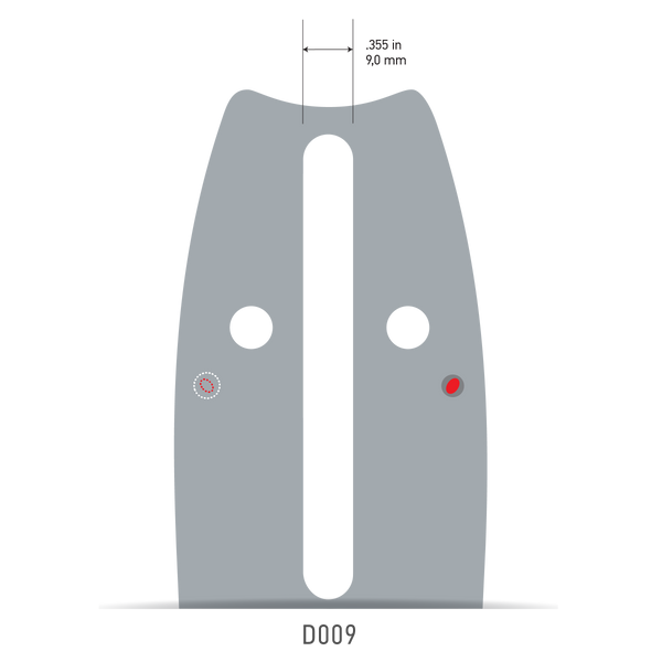 Oregon 188SFHD009 18" Advancecut Guide Bar, 3/8"