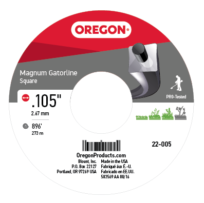 Oregon 22-005 GATORLINE,MAGNUM SQUARE .105 5