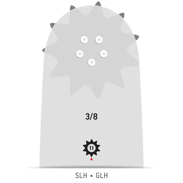 Oregon 168SLHK095 PRO-LITE SPROCKET NOSE BAR[169