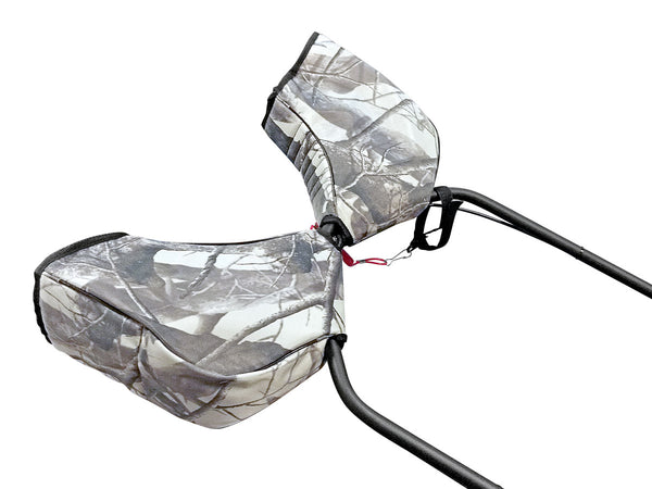 Snowdog 4967-0000-0006 Handlebar Warmer Mitts, White