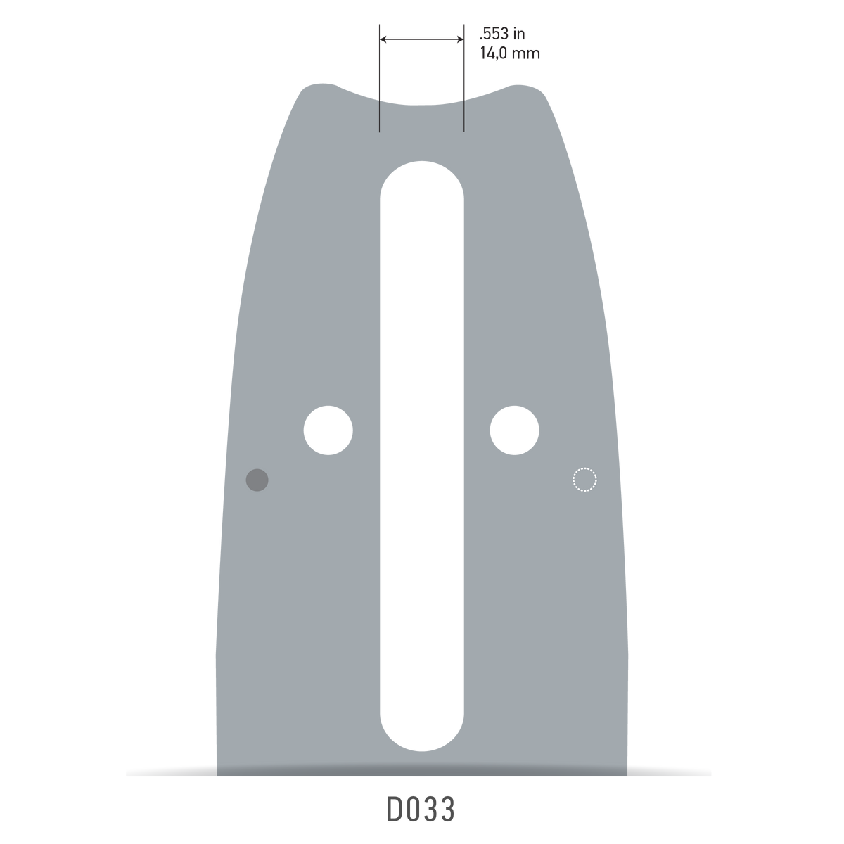 Oregon 208RNDD033 20" PowerCut Guide Bar