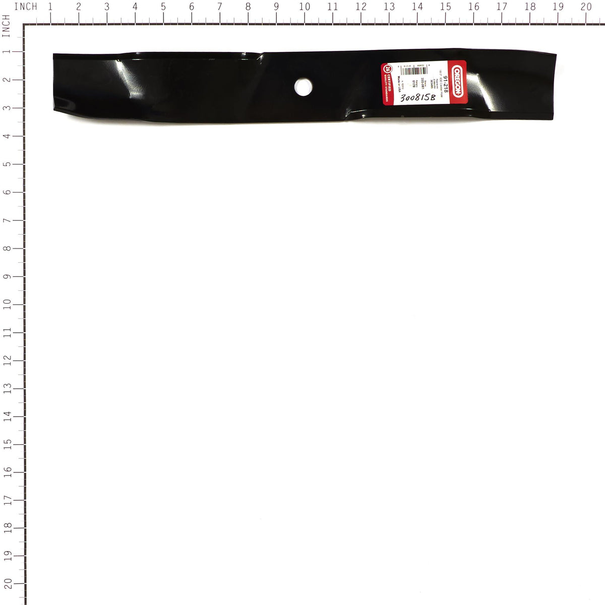 Oregon 91-218 Mulching Blade, 18" Compatible w/ Exmark
