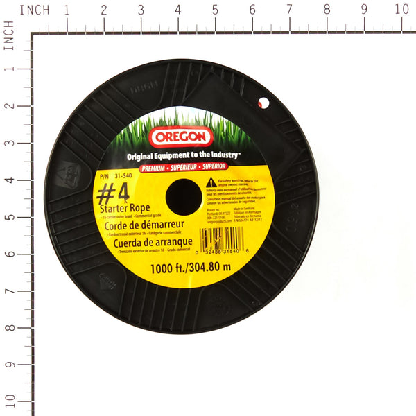 Oregon 31-540 STARTER ROPE NO. 4 1000FT PREM
