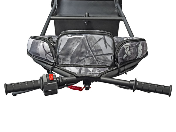 Snowdog 4976-9900-0200 WHITE CAMO HANDLEBAR BAG