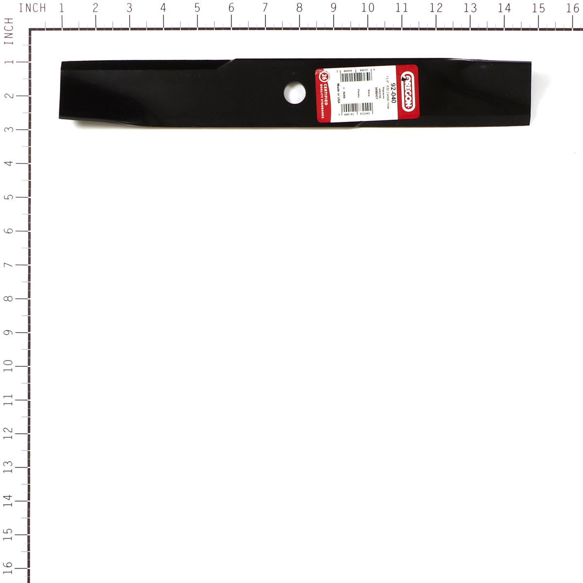 Oregon 92-040 Mower Blade, 13-15/16" Compatible w/ Ariens