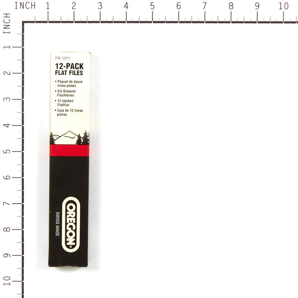 Oregon 12211 6" Flat File, 12 Count