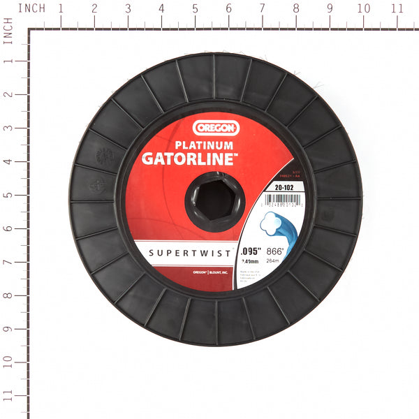 Oregon 20-102 GATORLINE,PLATINUM .095 3LB SP