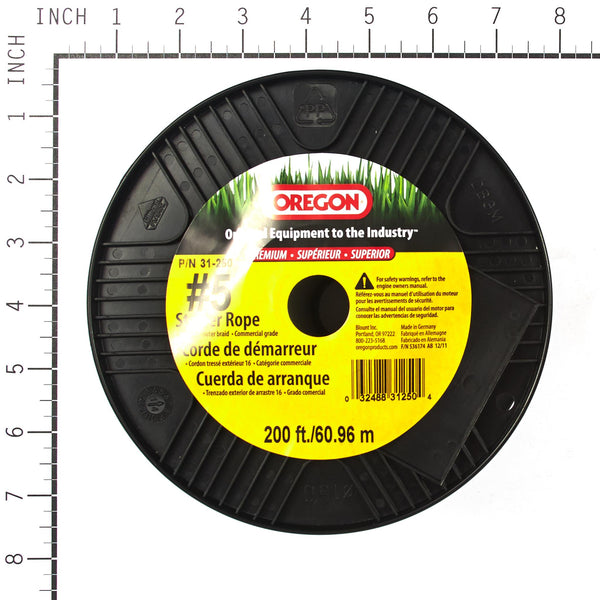 Oregon 31-250 #5 Starter Rope, 200 Ft
