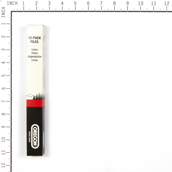 Oregon 70511 4.5MM X 8" Round File, 12 Count