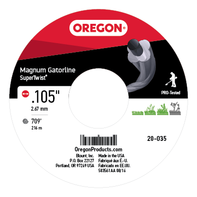 Oregon 20-035 GATORLINE,MAGNUM SUPERTWIST .1