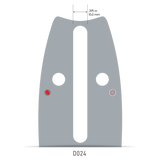 Oregon 168VXLHD024 16" Versacut Guide Bar, 3/8"