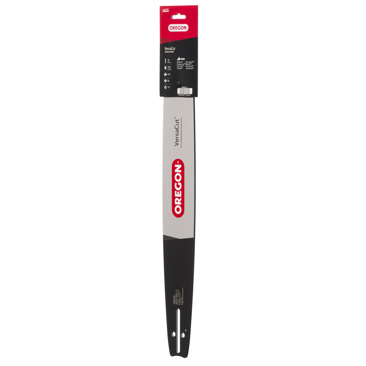 Oregon 188VXLHZ095 18" VersaCut Guide Bar, 3/8"