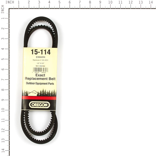 Oregon 15-114 Mower Belt